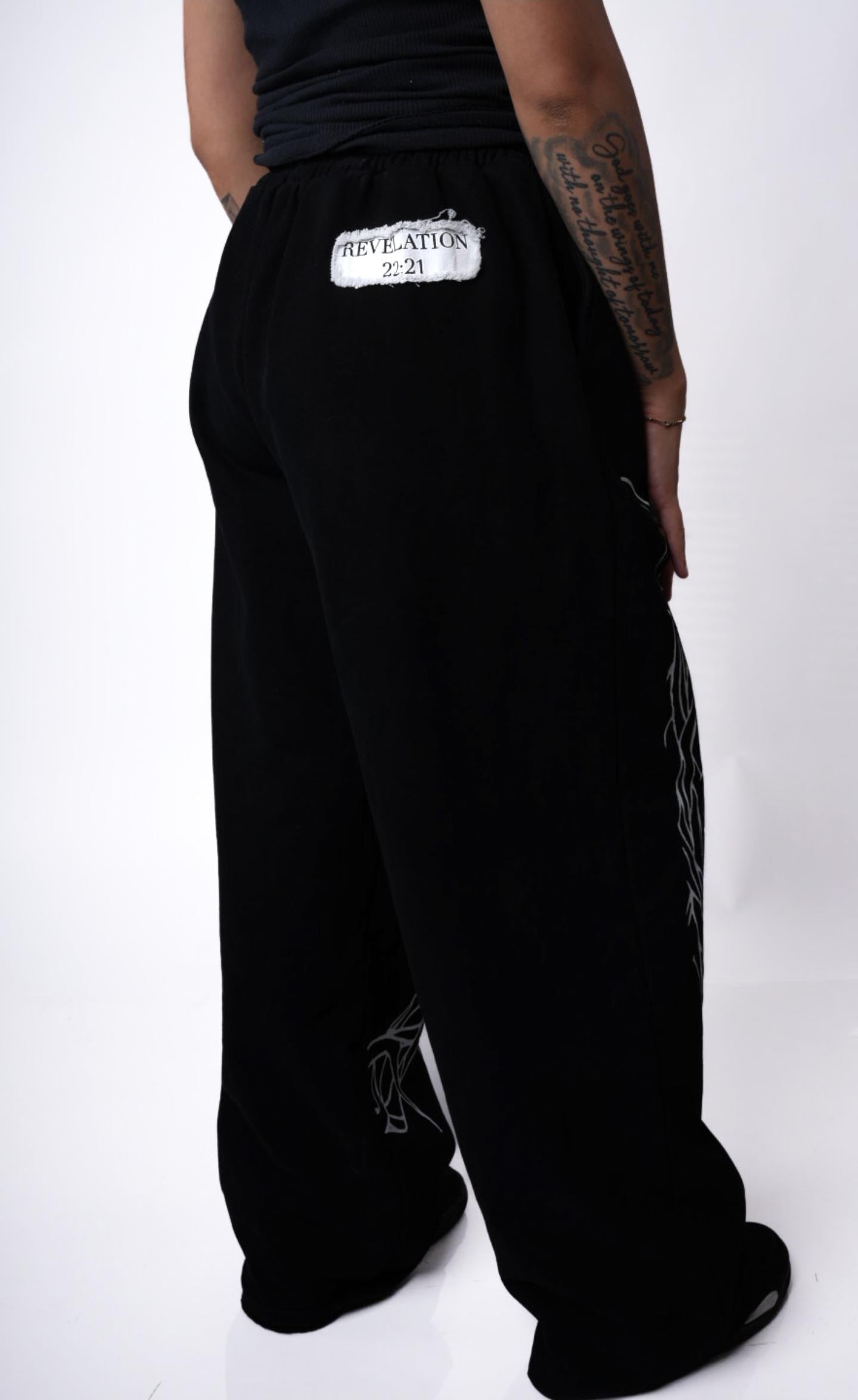 crown of thorn sweatpants