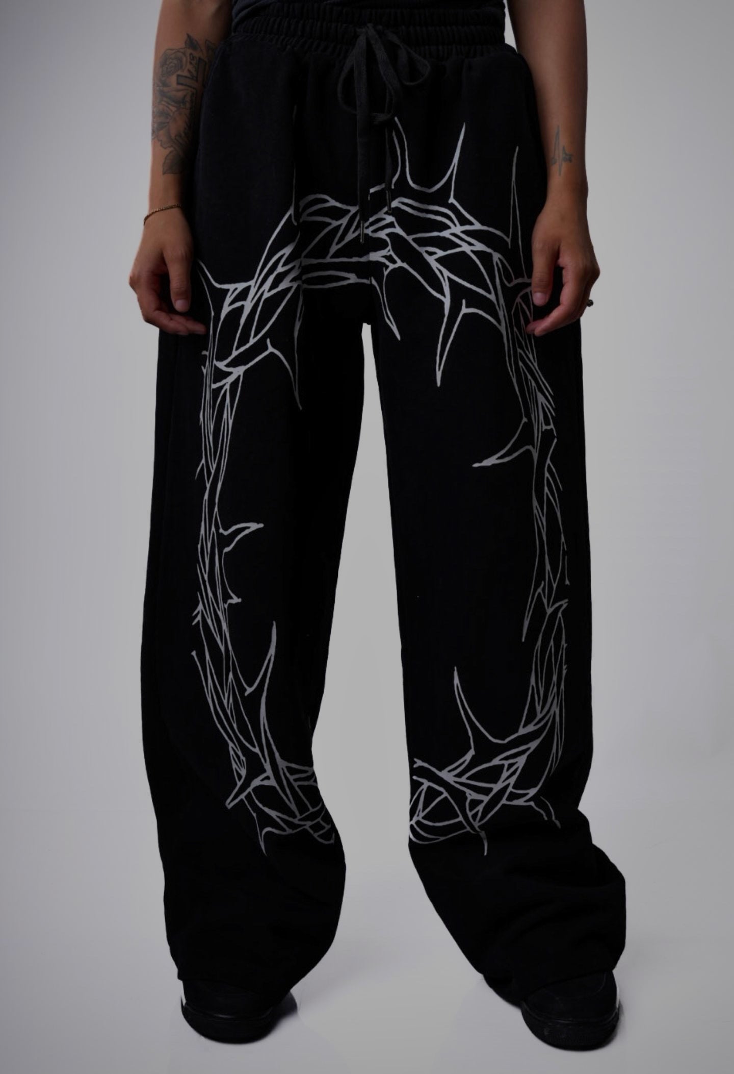 crown of thorn sweatpants