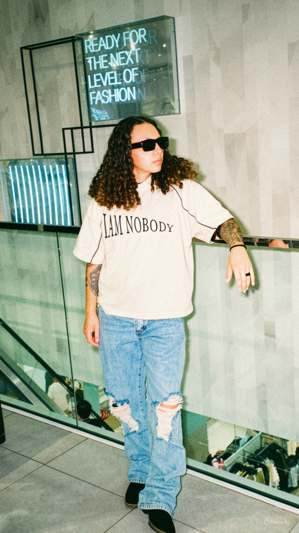 IAM NOBODY tee