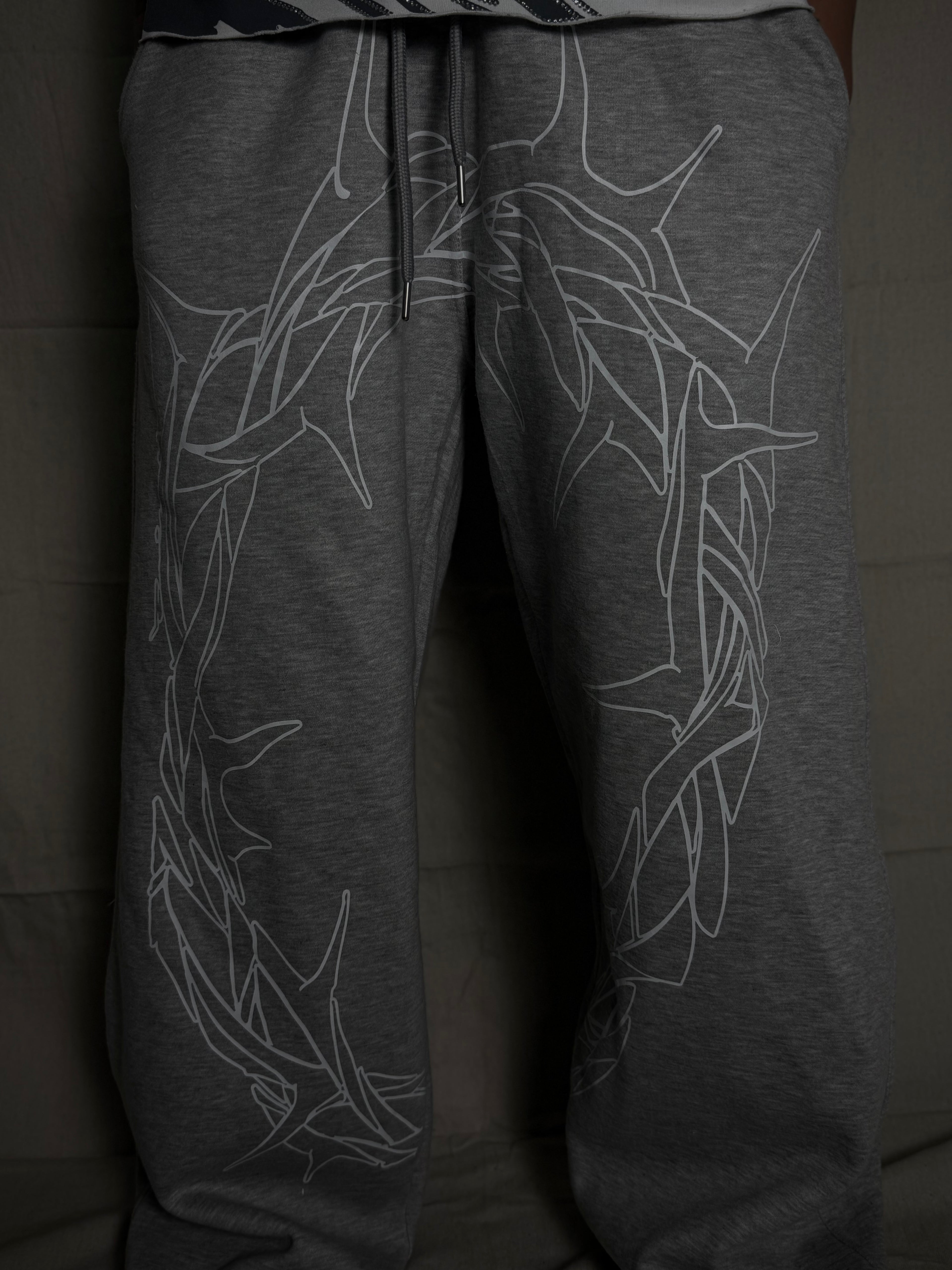 crown of thorn sweatpants