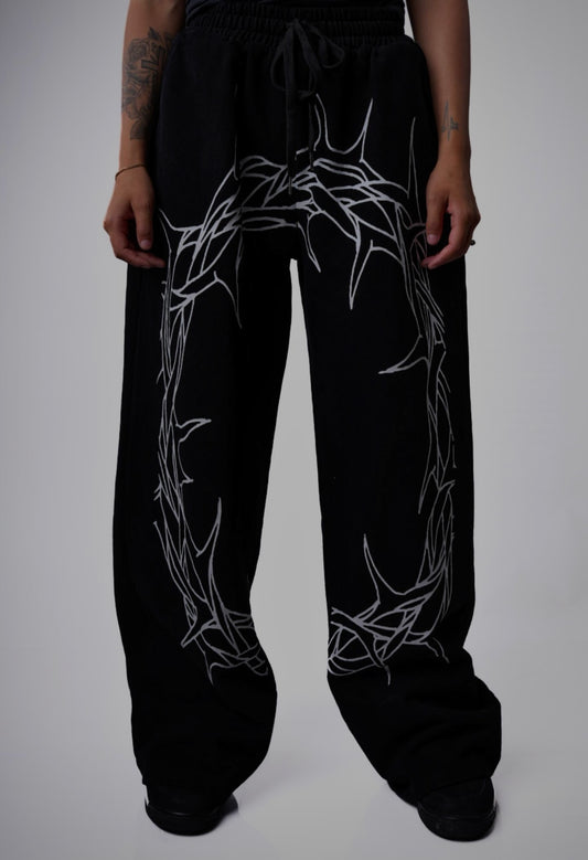 crown of thorn sweatpants