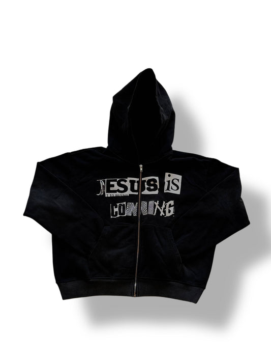JESUS IS COMING ‘ ZIP UP